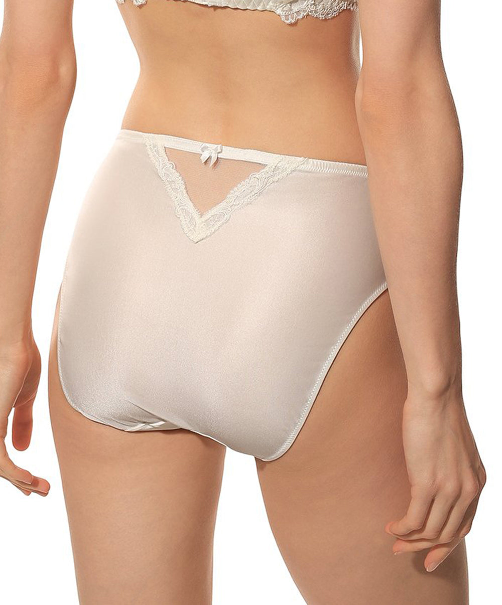 Slip haut en soie Lise Charmel Splendeur soie écru nacre ACC0380-EN