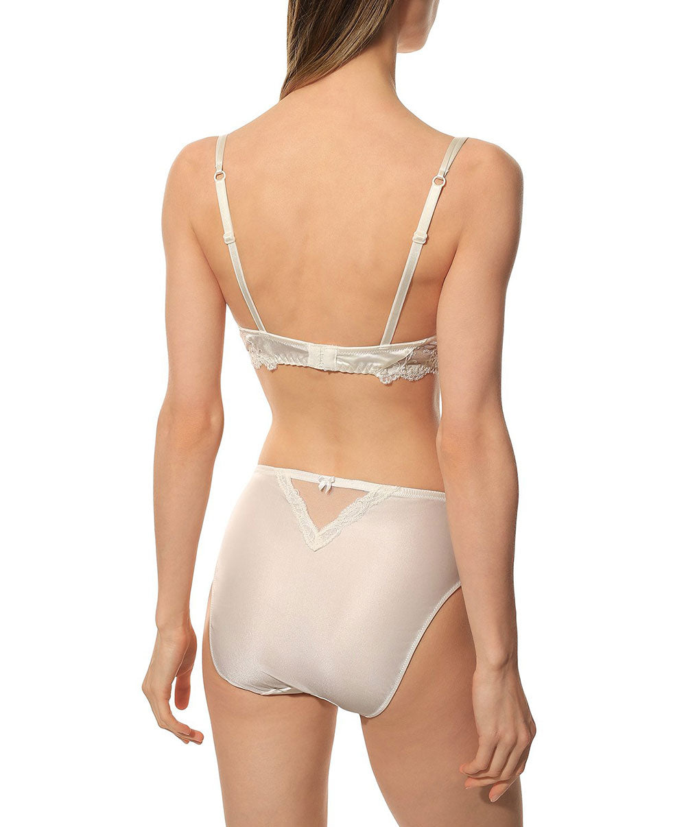 Slip haut en soie Lise Charmel Splendeur soie écru nacre ACC0380-EN