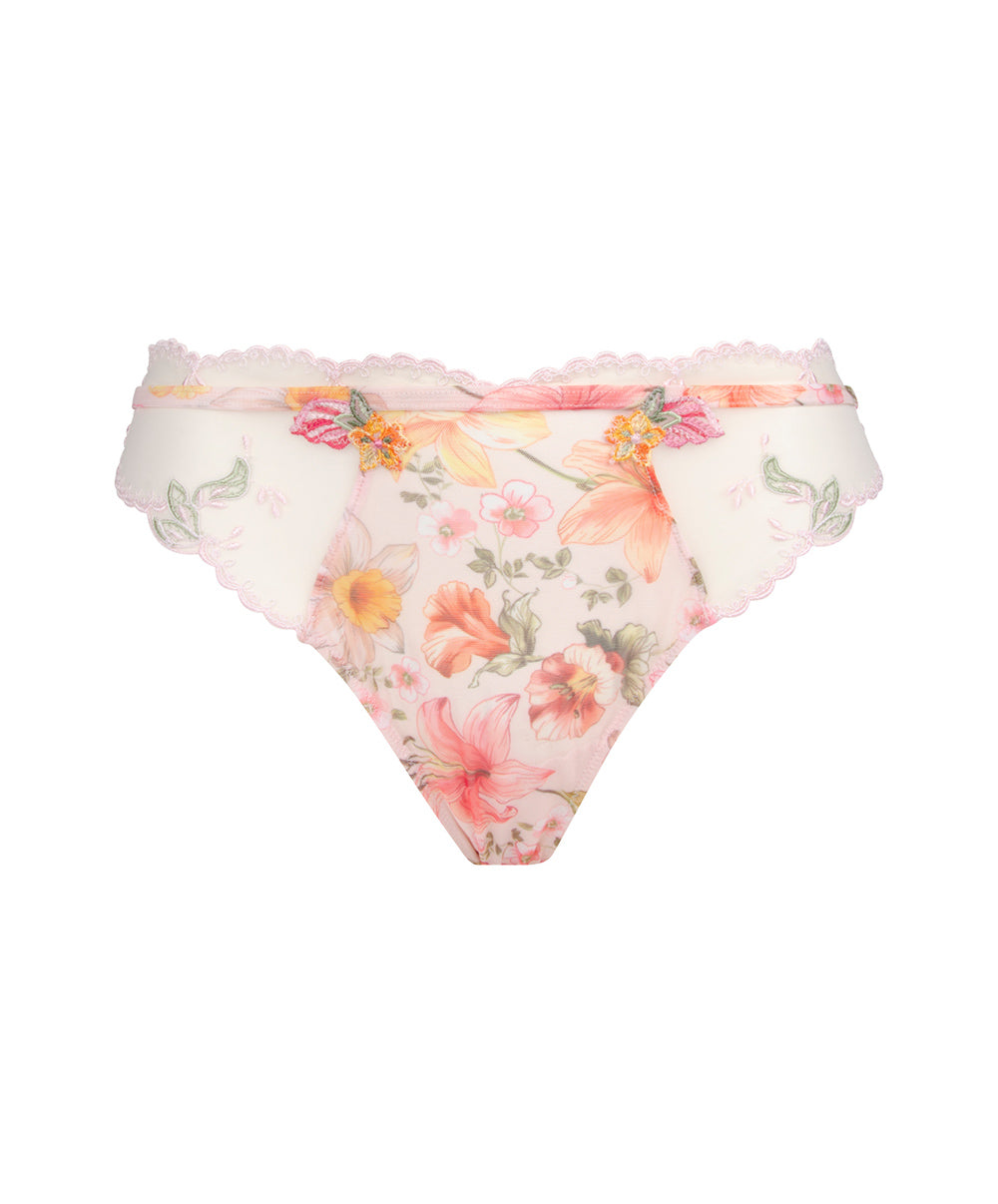 Slip italien "Séduction" Lise Charmel Désir en Fleur multicolore ACG0785-FS