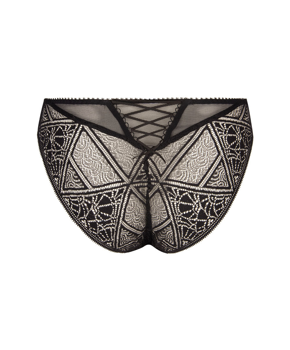 Slip séduction Antigel de Lise Charmel Deco Folies noir ECH0747-NO