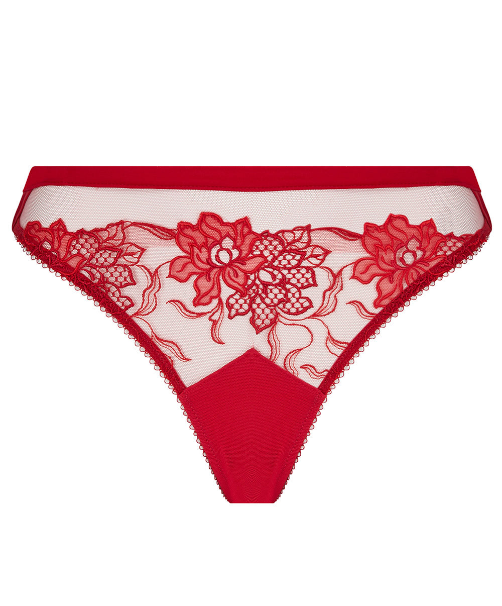 Slip "Séduction" Lise Charmel Adorable en Sexy rouge effusion ACH0785-RE