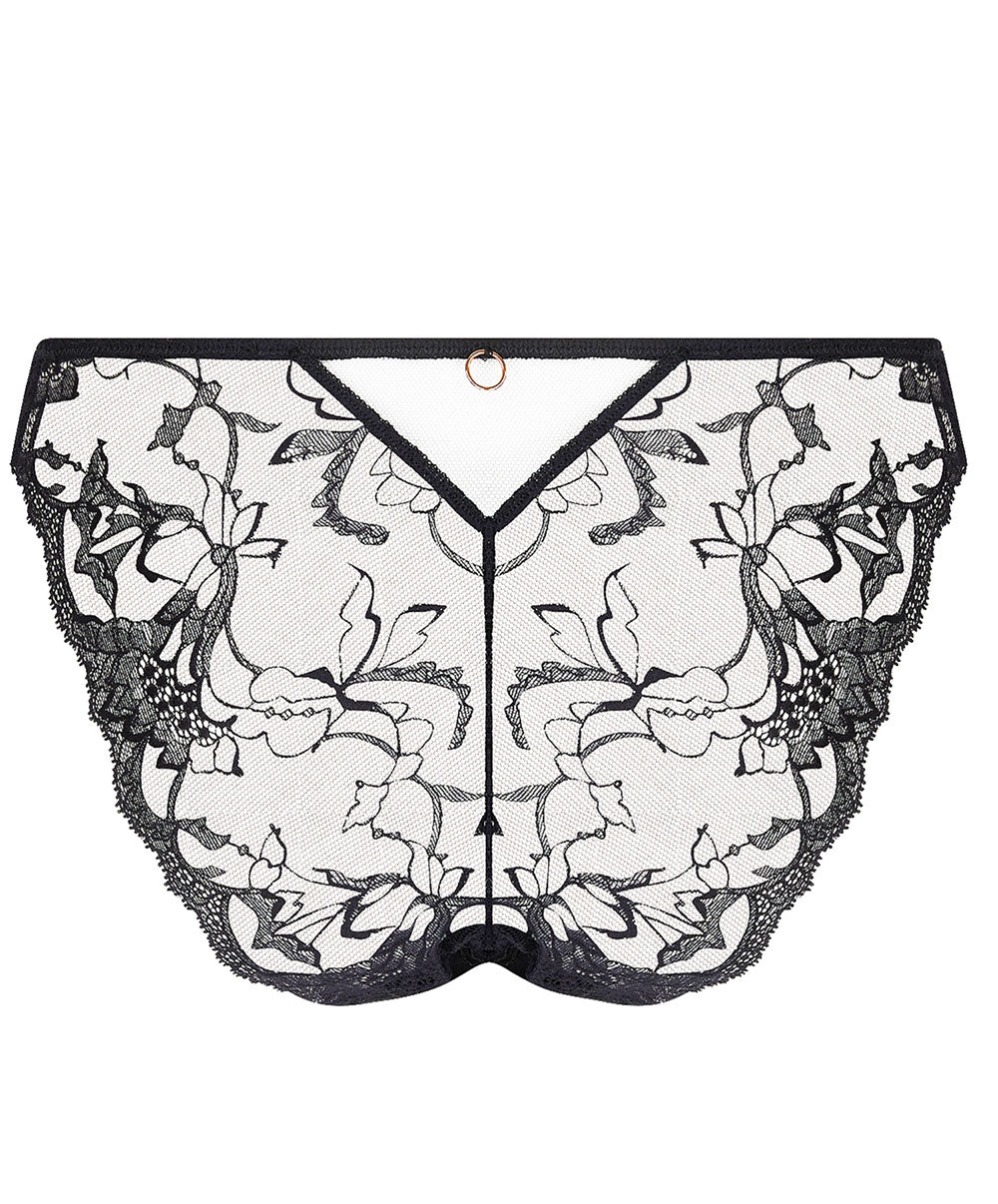 Slip séduction Charme Secret noir Lise Charmel ACJ0733-CN 10