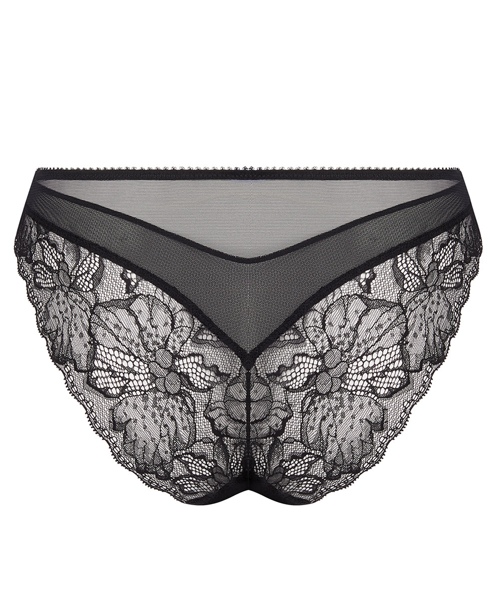 Slip "Séduction" Lise Charmel Floraison Passion safran rose ACH0786-SR