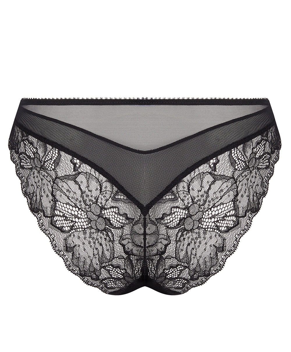 Slip "Séduction" Lise Charmel Floraison Passion safran rose ACH0786-SR