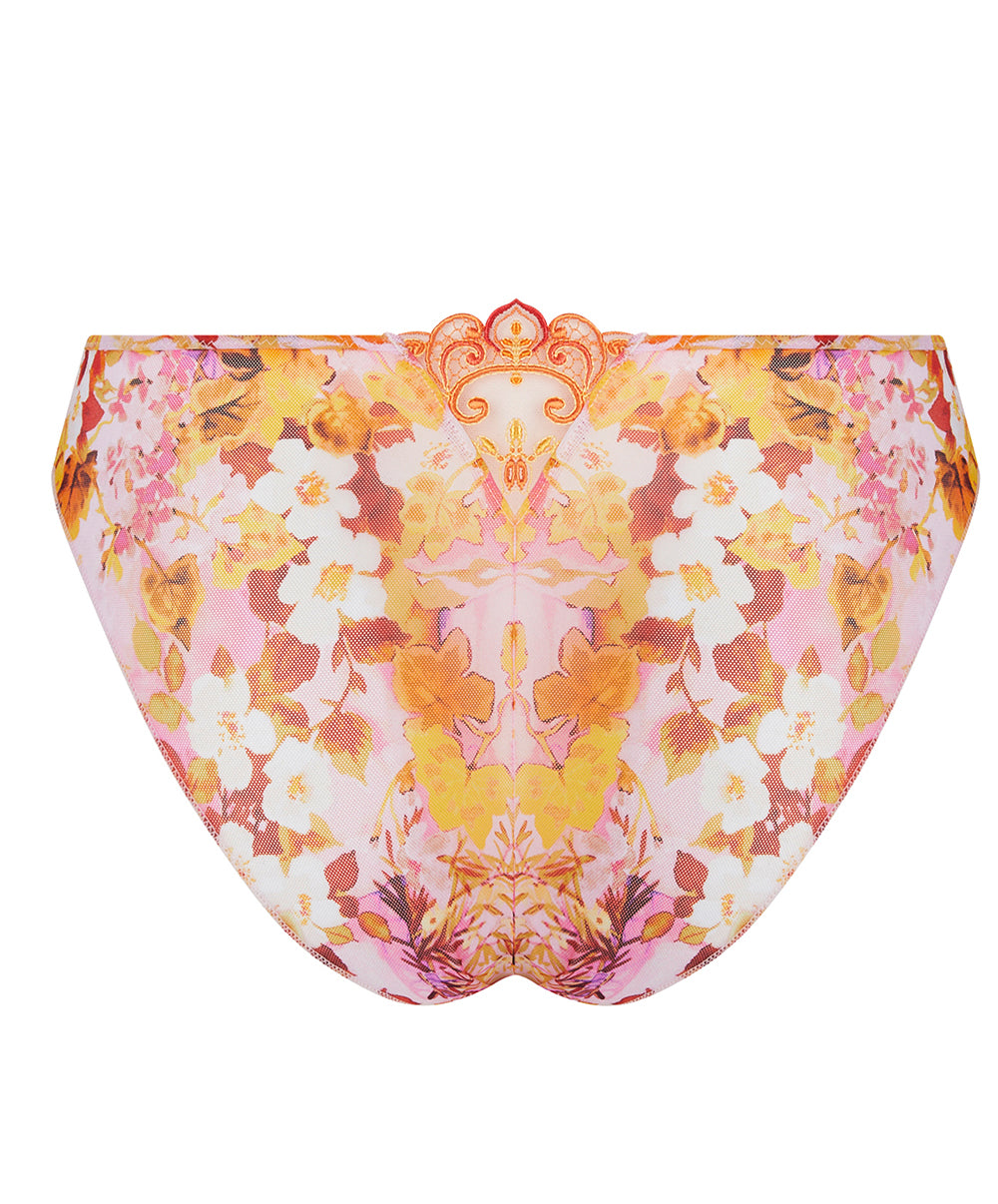 Slip "Séduction" Lise Charmel Jardins de Lumière bouquet multicolore ACH0749-BL