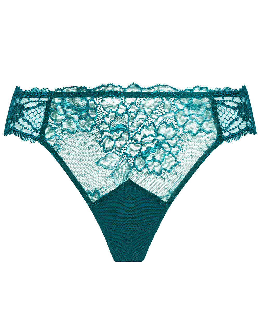 Culotte italienne Lise Charmel Sublime en Dentelle vert princesse ACH0713-VP
