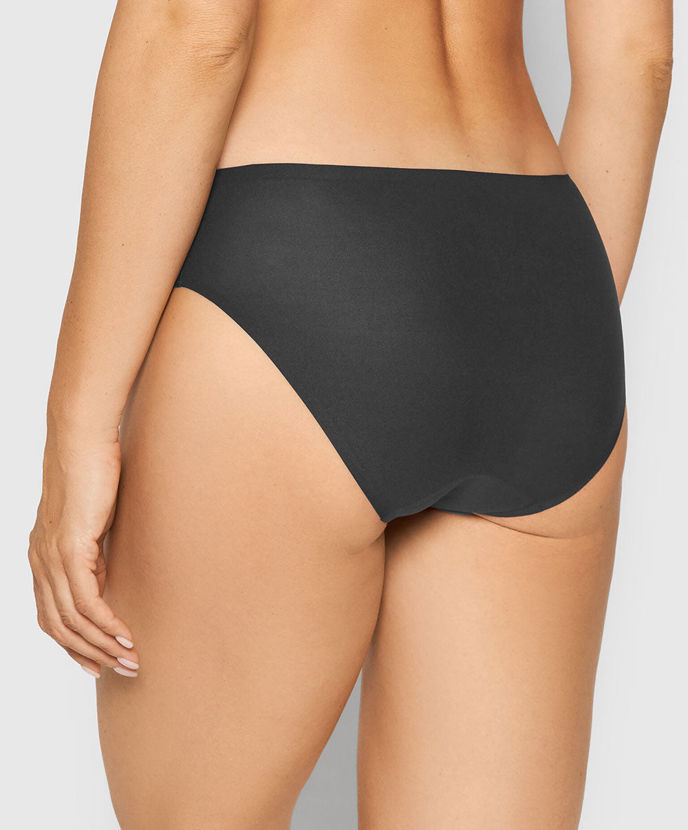 Slip taille basse Chantelle Soft Stretch gris profond C26430-0SE