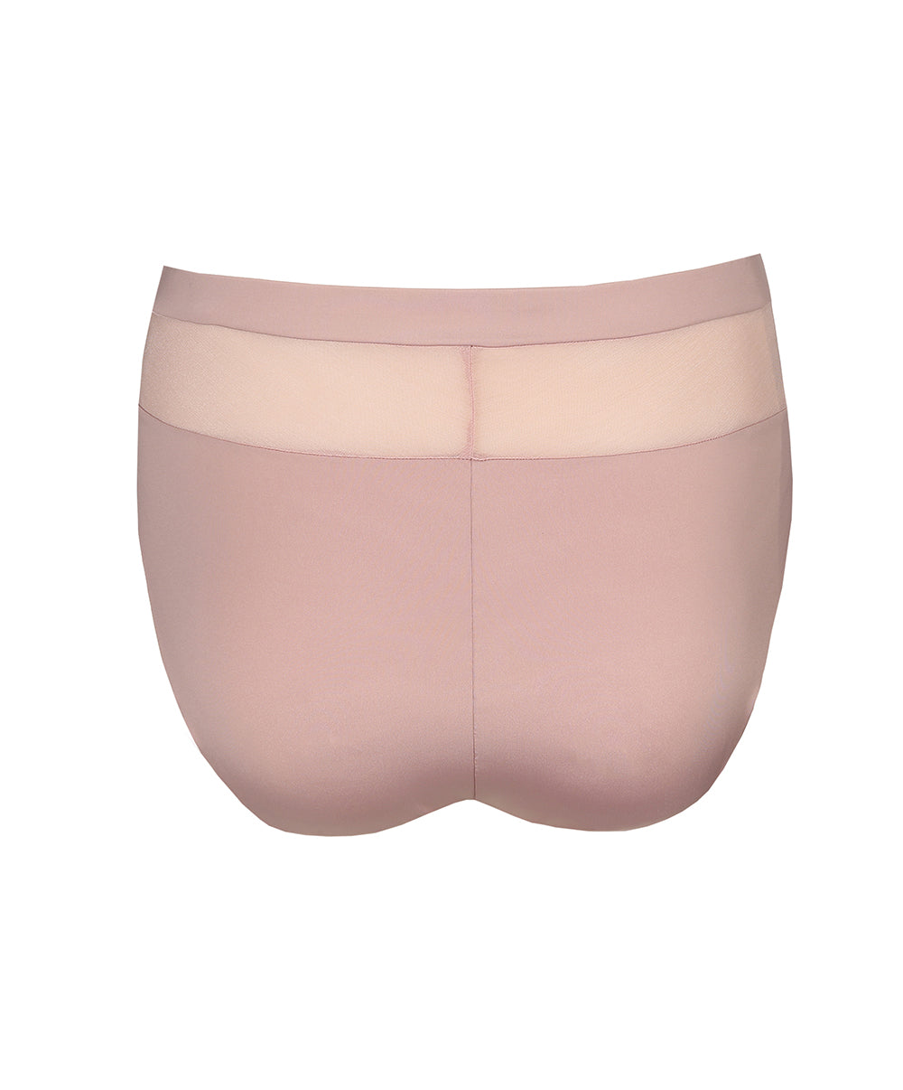 Slip taille haute femme PrimaDonna Sophora bois de rose 0563181-BDS