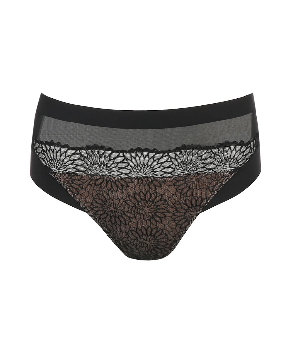 Slip taille haute femme PrimaDonna Sophora noir 0563181-ZWA