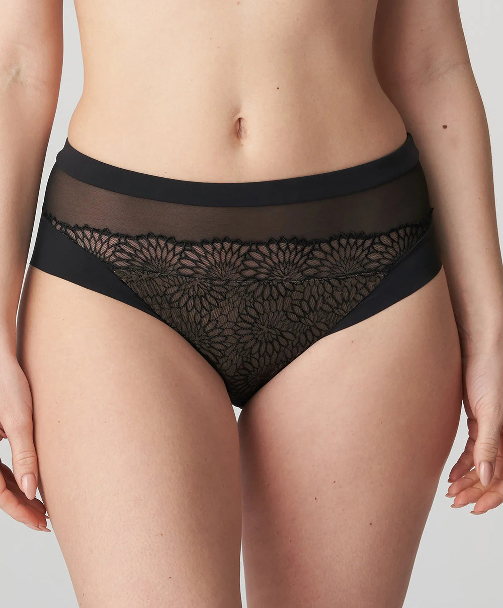 Slip taille haute femme PrimaDonna Sophora noir 0563181-ZWA