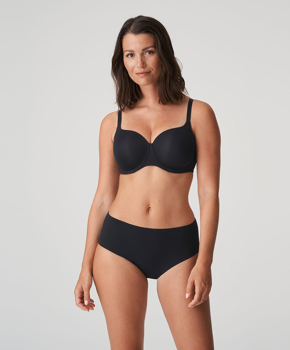 Slip taille haute invisible PrimaDonna Figuras charbon 0563251-CHB