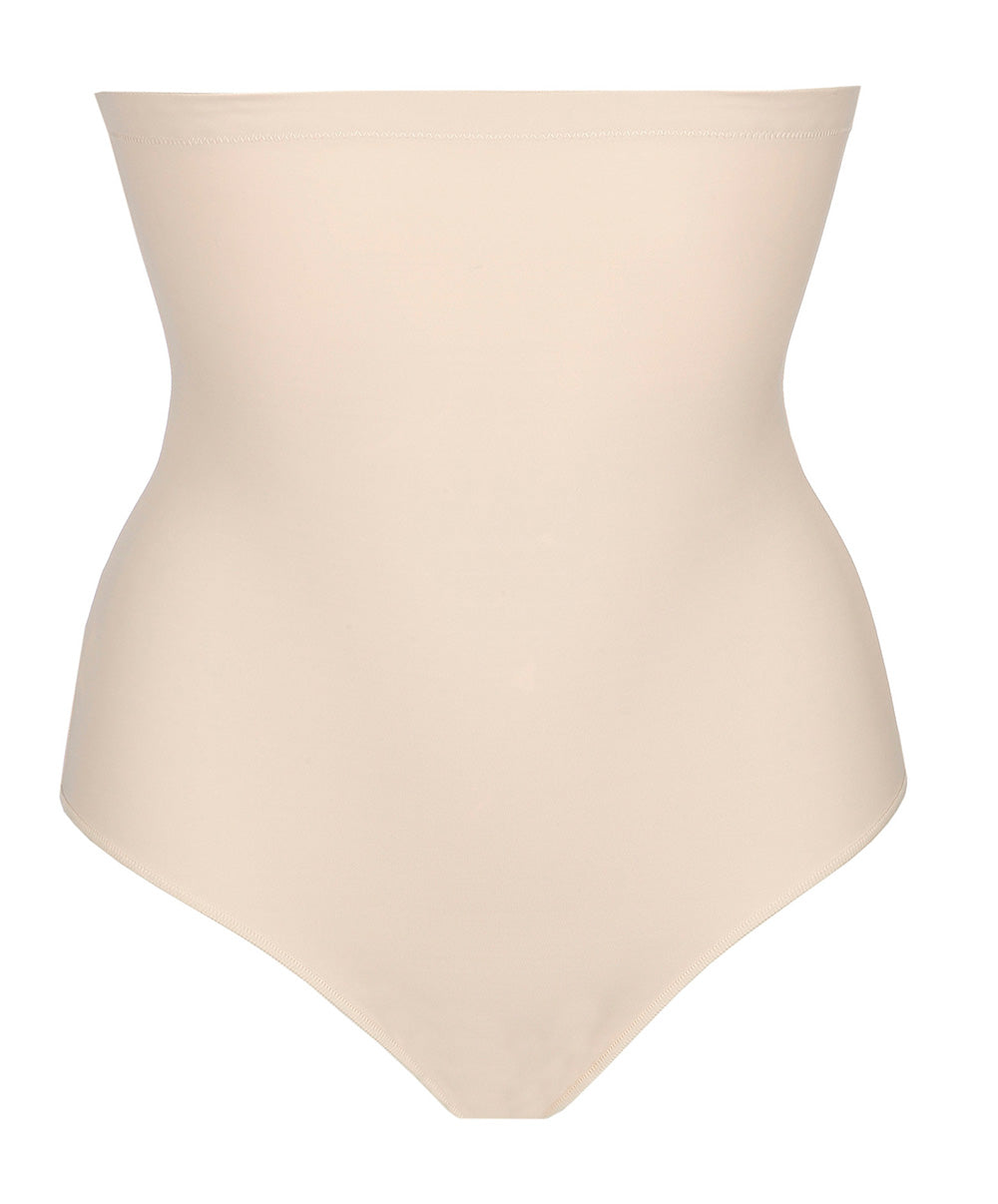 Slip ventre plat gainant taille très haute PrimaDonna Perle café au lait 0562344-CAL