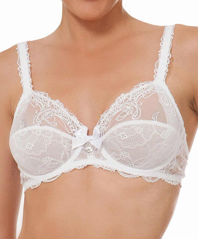 Soutien-gorge armatures Lise Charmel Soir de Venise blanc