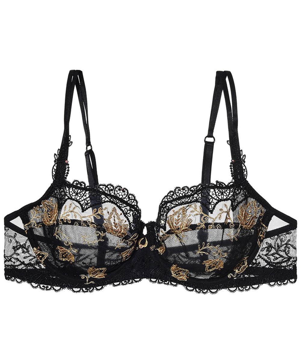 Soutien-gorge-Corbeille-Noir-Indie-Noir-et-Jaune-Exotic-Indie-Lise-Charmel-Face-ACC3011