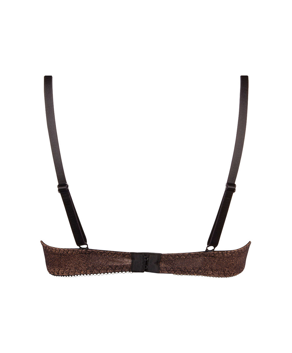 Soutien-gorge armature Antigel de Lise Charmel Disco Dentelle cuivre ECH6046-CD