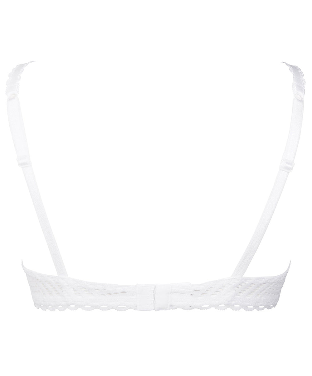 Soutien-gorge armature Antigel de Lise Charmel Tressage Graphic blanc ECC6037-TB