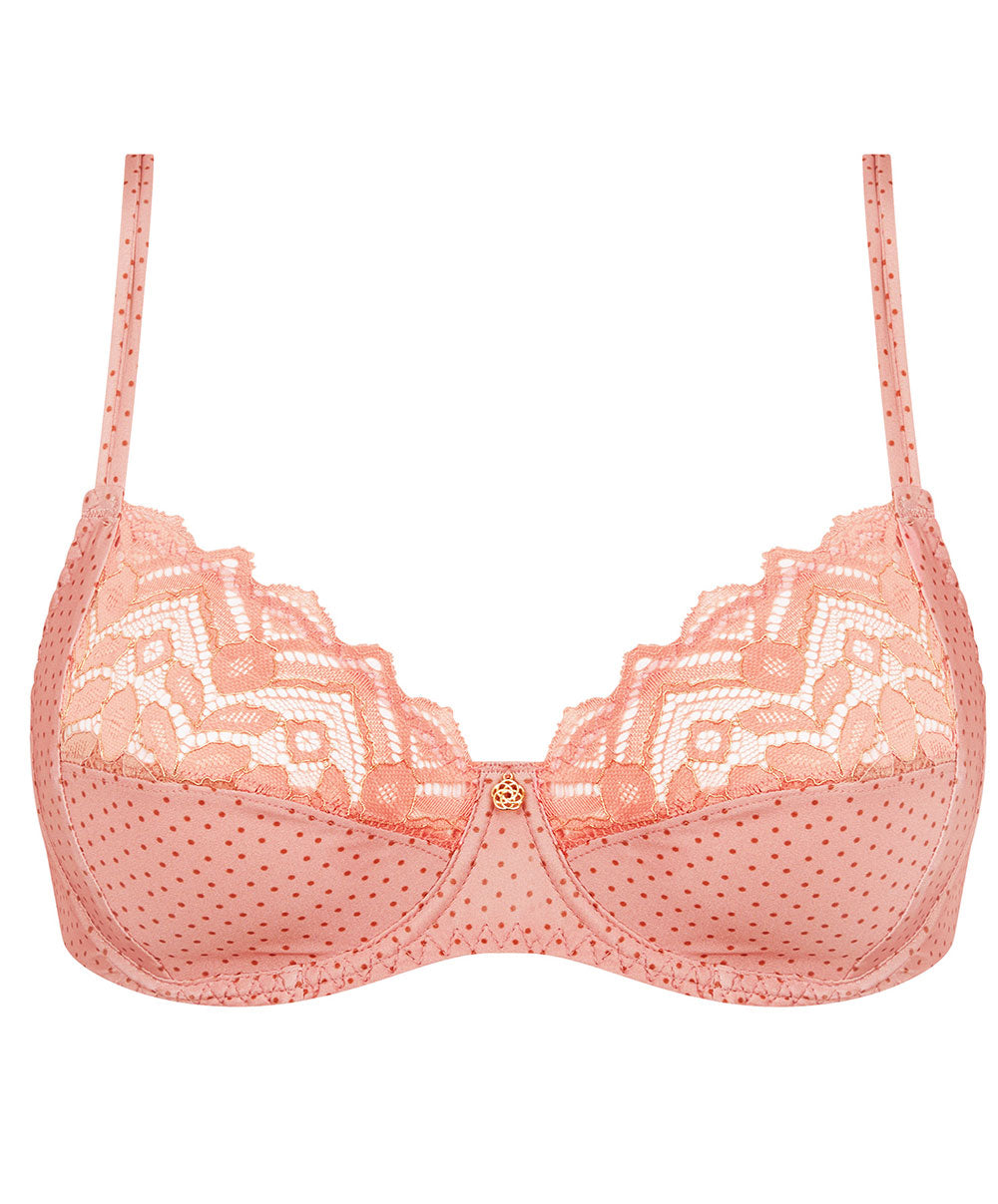 Soutien-gorge armature "Bien-être" Antigel de Lise Charmel Pétille en Glam bulles rosées ECH6182-BR
