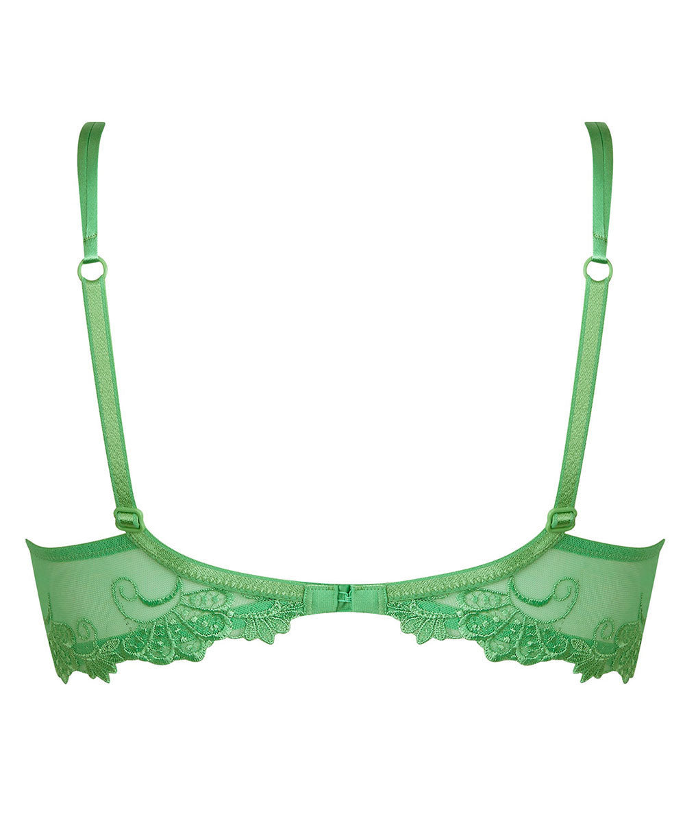 Soutien-gorge armature Lise Charmel Dressing Floral émeraude ACC6088-DE