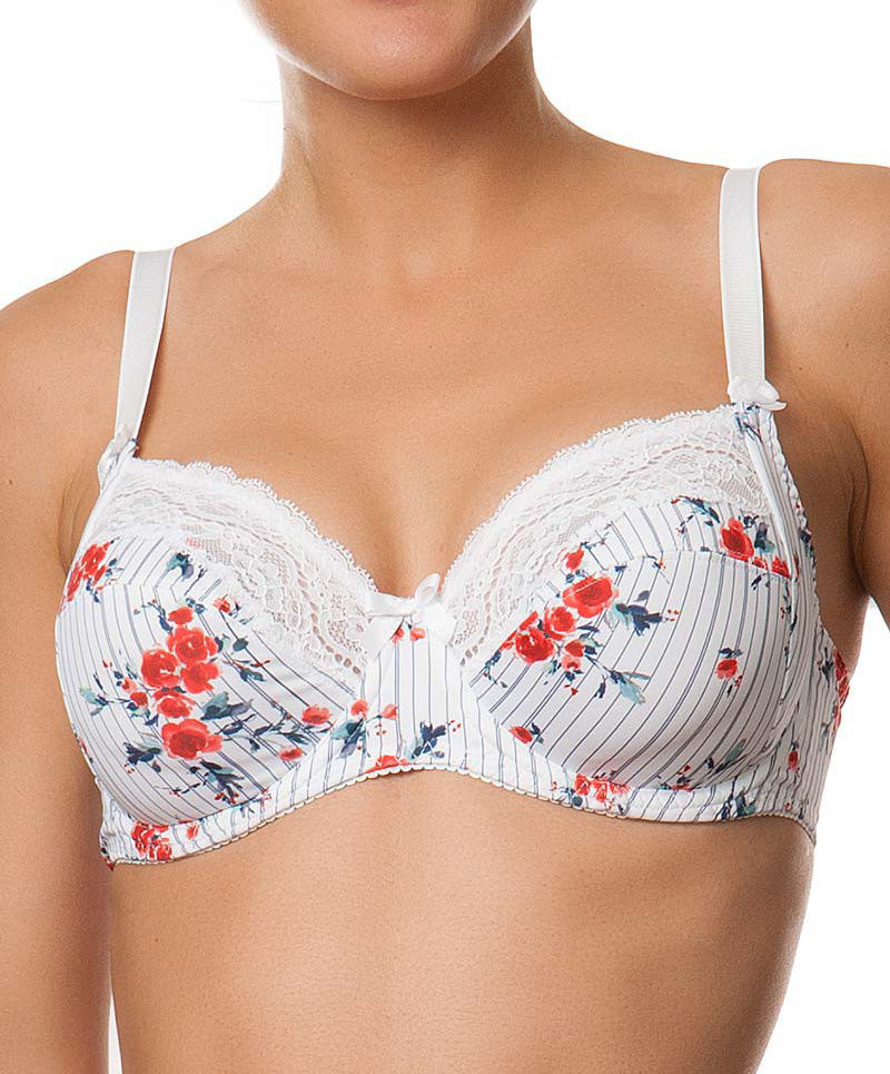Soutien-gorge couvrant grande taille Antinéa de Lise Charmel Destination Rivage Blanc DCG6126-RA