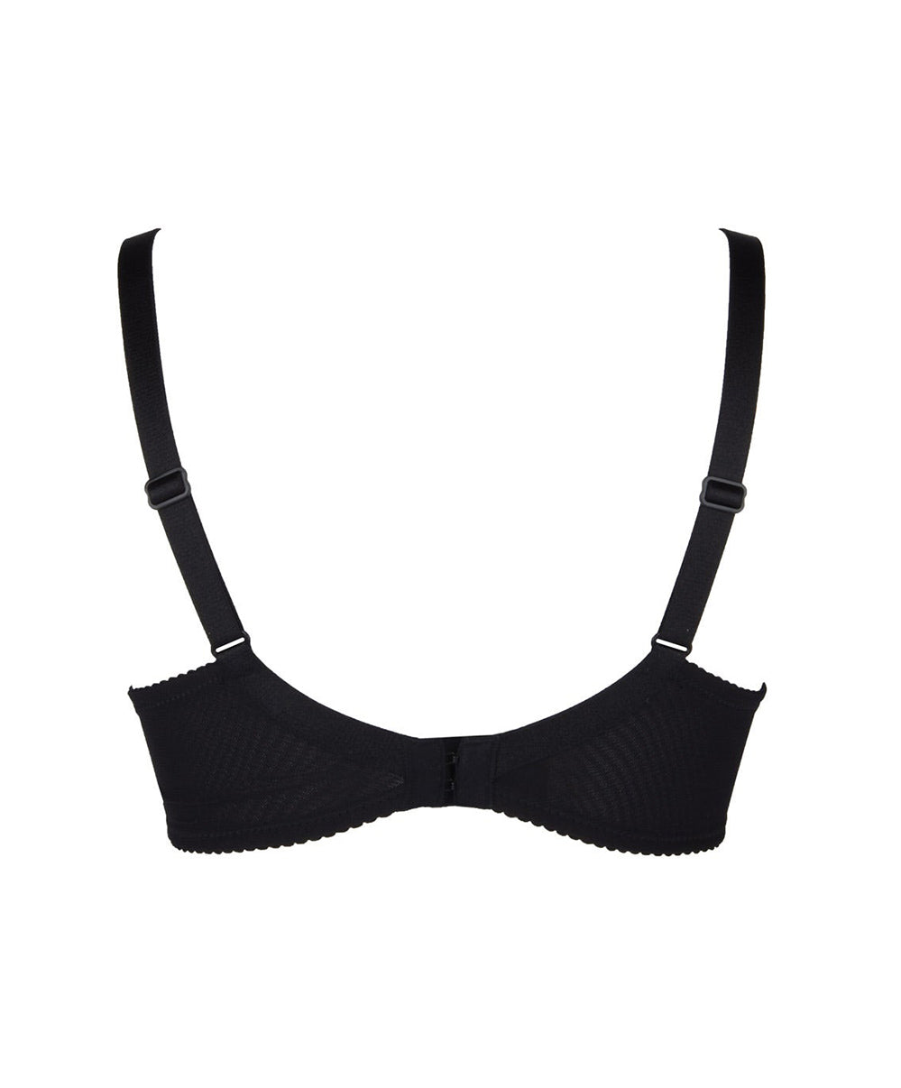 Soutien-gorge armatures grande taille "Bien-être" Lise Charmel Éco Affinité noir ACG6113-NO