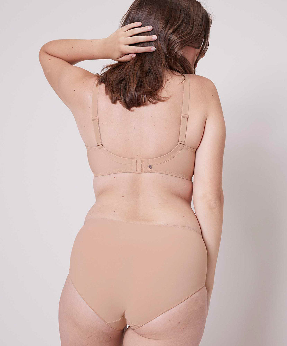 Soutien-gorge armature décolleté plongeant Simone Pérèle Délice peau 12X319-709