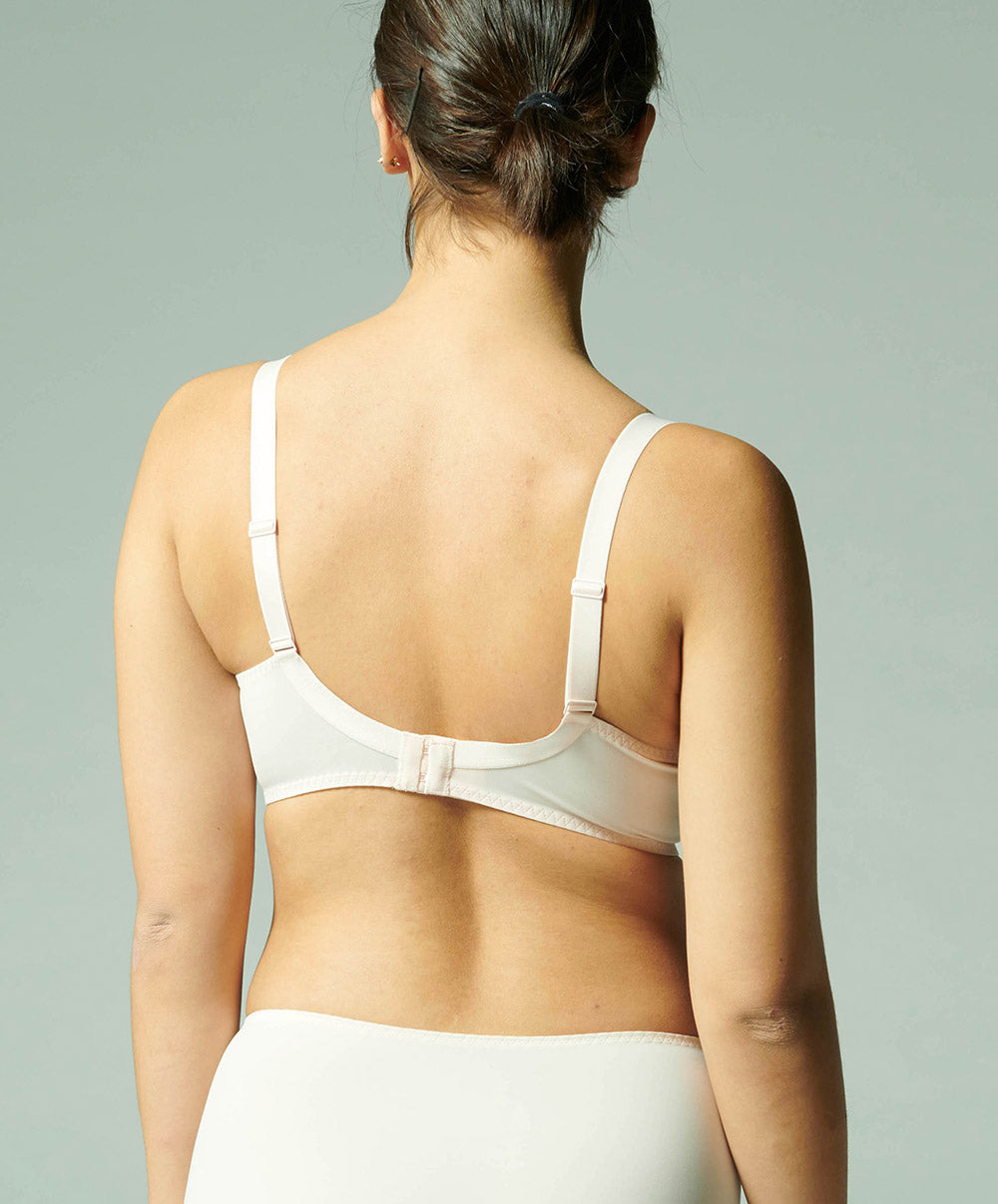 Soutien-gorge armature décolleté plongeant Simone Pérèle Délice poudre 12X319-383