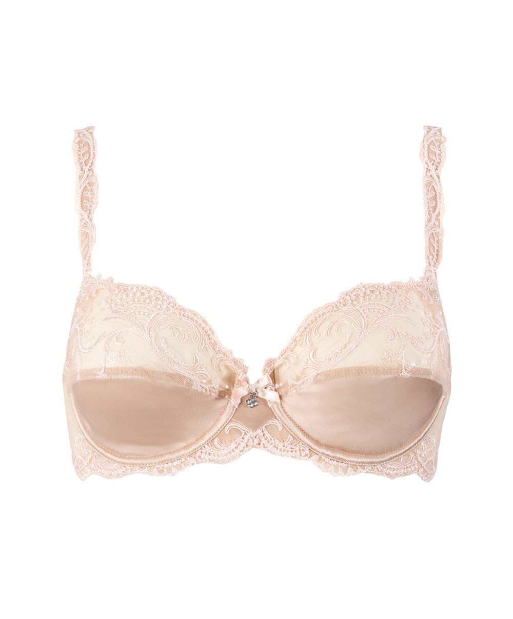Soutien-gorge armature en soie Lise Charmel Splendeur soie aurore ACC6080-SR -10