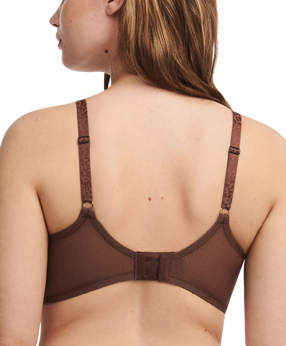 Soutien-gorge armaturé enveloppant Chantelle Fleurs imprimé léo C12M10-0WF