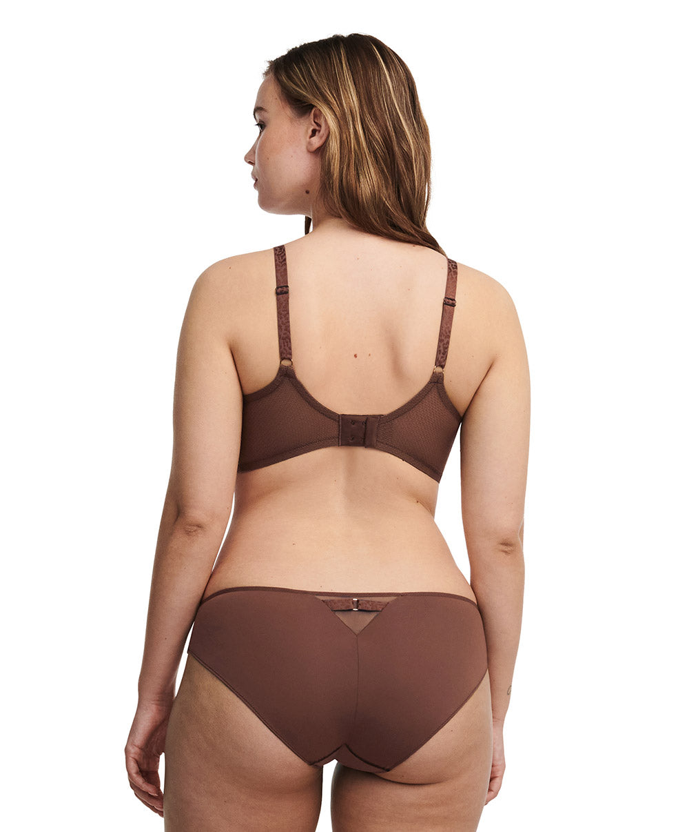 Soutien-gorge armaturé enveloppant Chantelle Fleurs imprimé léo C12M10-0WF