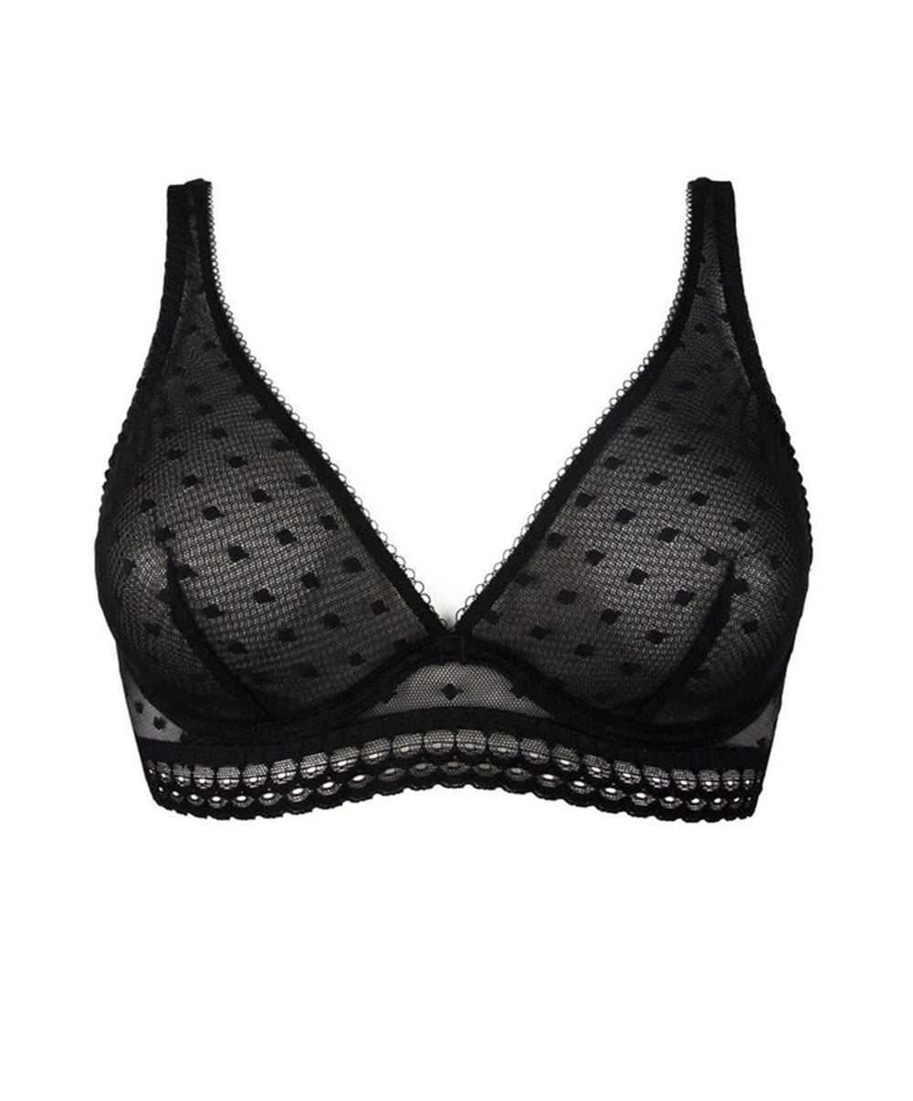 Soutien-gorge triangle armature Antigel de Lise Charmel Intermède Sexy noir ECG6382-NO