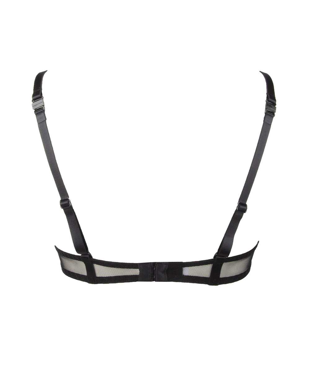 Soutien-gorge triangle armature Antigel de Lise Charmel Soir Adrénaline noir ECG6395-NO