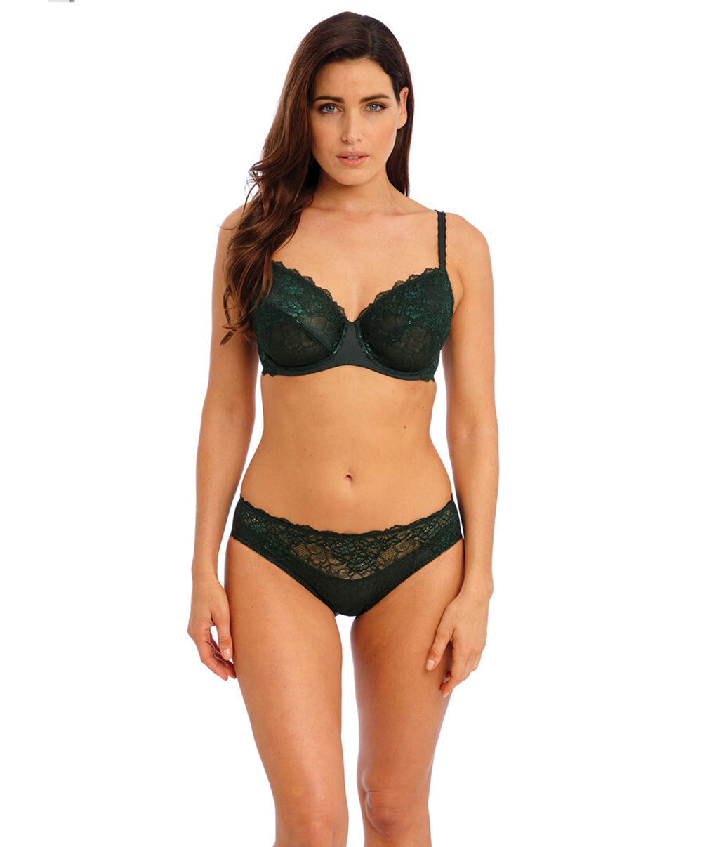 Soutien-gorge armatures classique Wacoal Lace Perfection botanical green WE135002-BTG