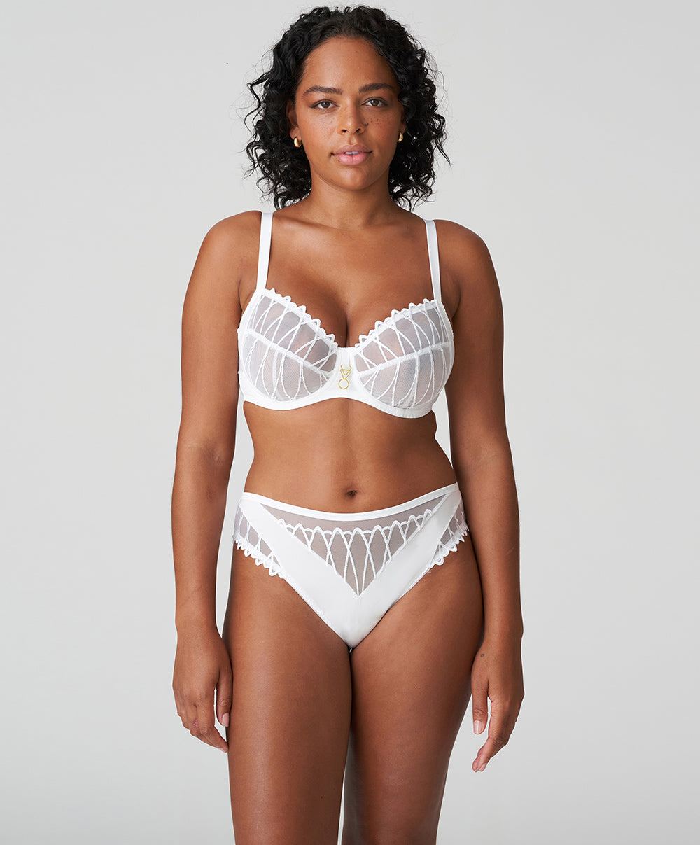 Soutien-gorge armatures emboitant 3 parties PrimaDonna Arthill blanc 0163360-WIT