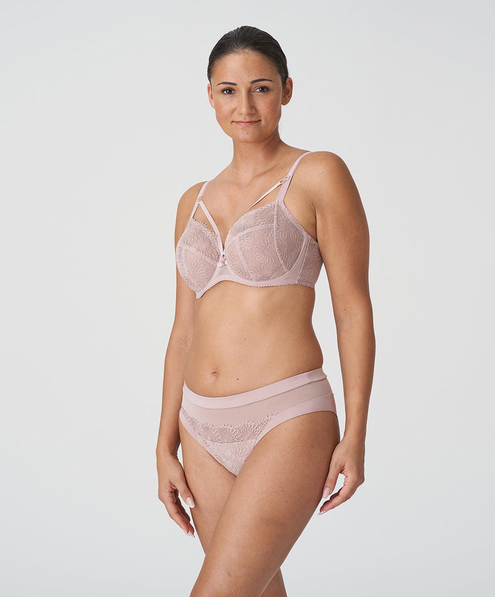 Soutien-gorge armatures emboitant 3 parties PrimaDonna Sophora bois de rose 0163180-0163181-BDS