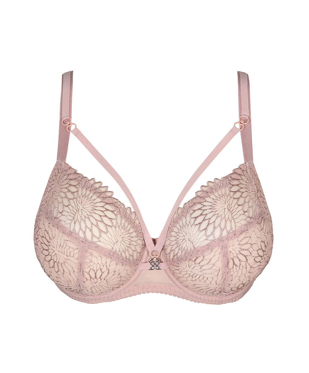 Soutien-gorge armatures emboitant 3 parties PrimaDonna Sophora bois de rose 0163180-0163181-BDS