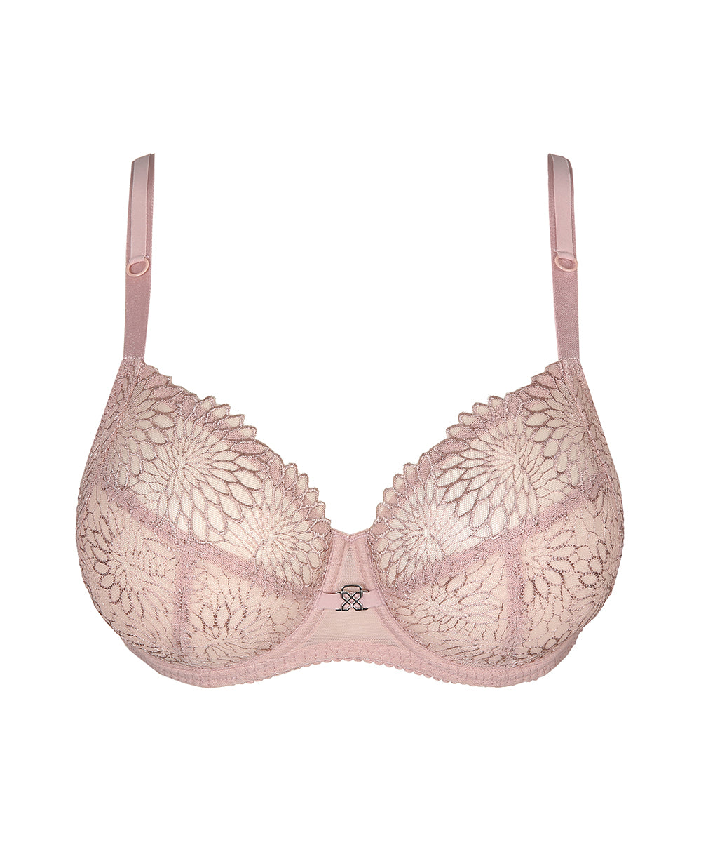 Soutien-gorge armatures emboitant 3 parties PrimaDonna Sophora bois de rose 0163180-0163181-BDS
