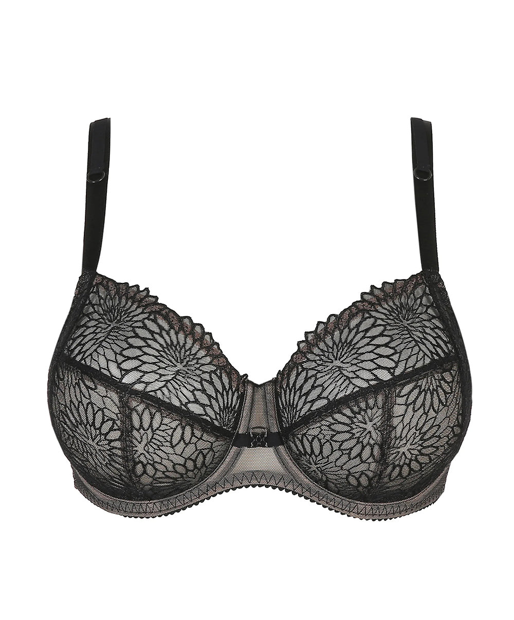Soutien-gorge armatures emboitant 3 parties PrimaDonna Sophora noir 0163180-0163181-ZWA