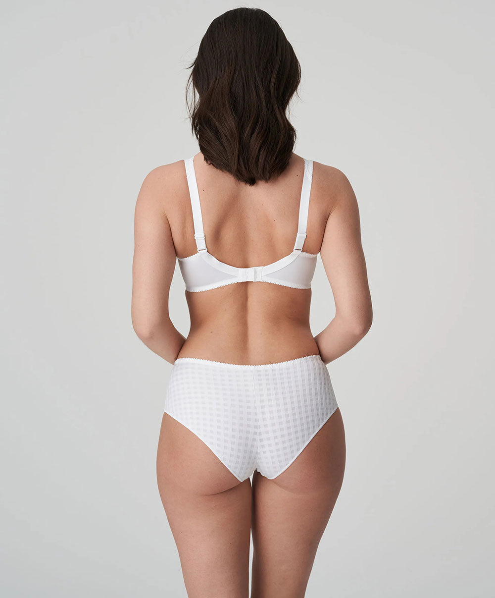 Soutien-gorge armatures emboitant 3 parties dentelle PrimaDonna Madison blanc 0162120-0162121-WIT