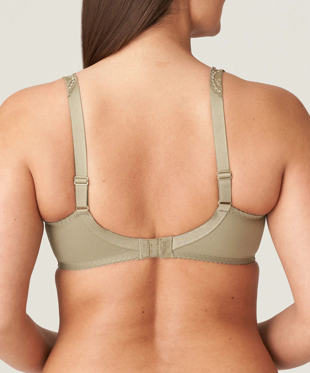 Soutien-gorge armatures emboitant 3 parties dentelle PrimaDonna Madison golden olive 0162120-0162121-GOO