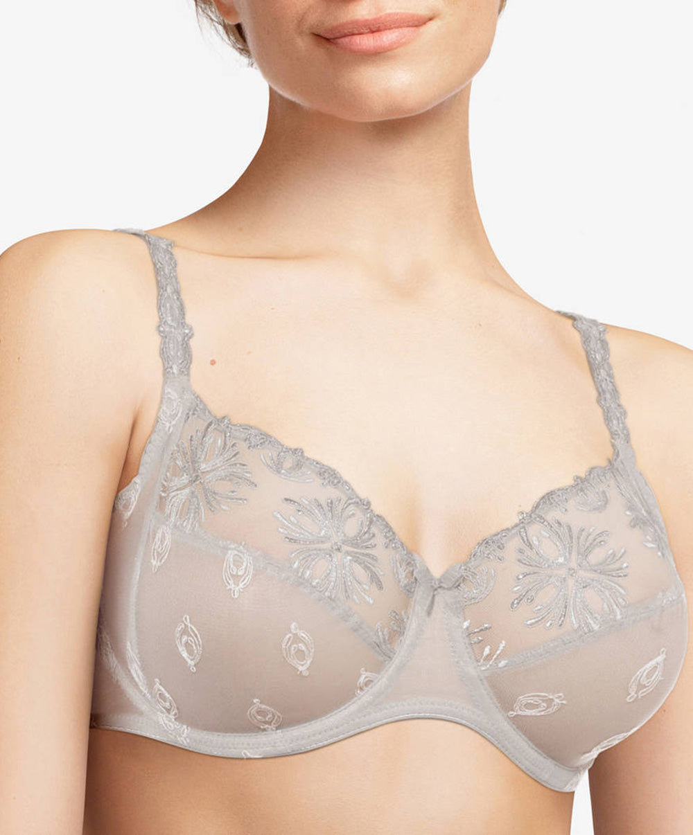 Soutien-gorge armatures grande taille emboitant Chantelle Champs Elysées galet C26010-0Z5