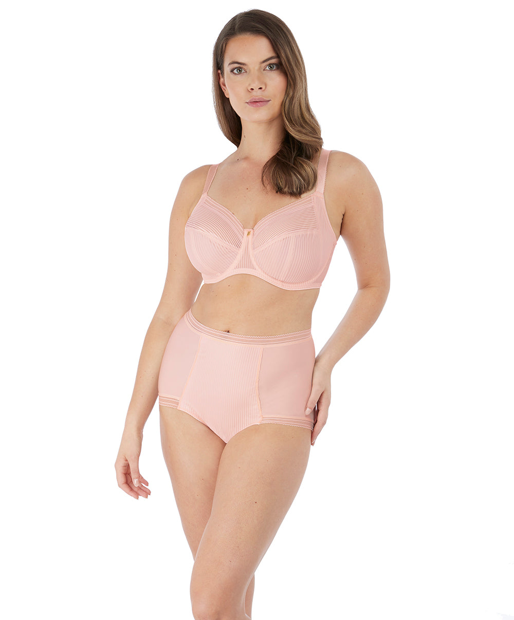 Soutien-gorge couvrant grande taille à armatures renforts latéraux Fantasie Fusion blush FL3091-BLH