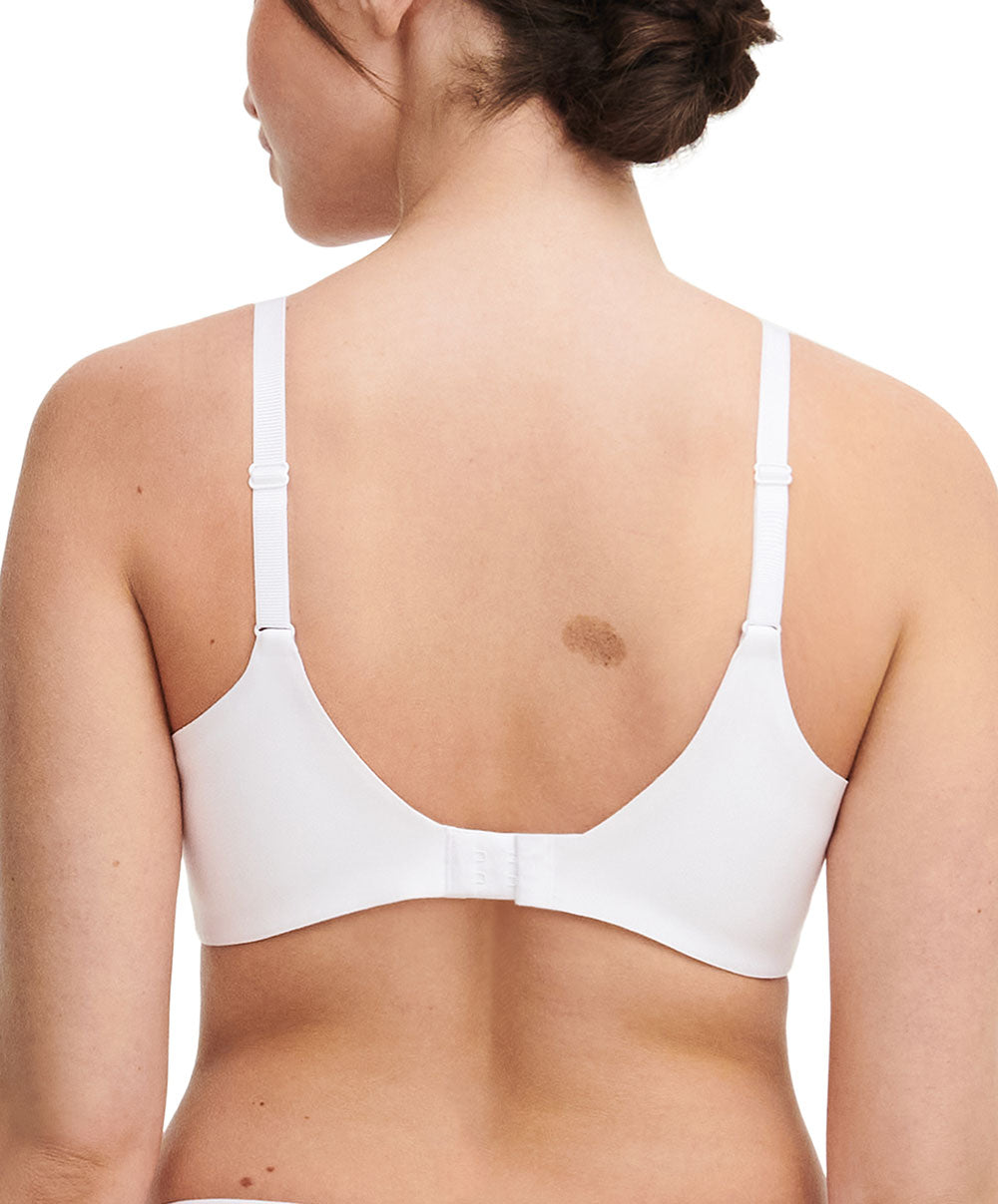 Soutien-gorge armatures très enveloppant grande taille Chantelle Graphic Support blanc C21S10-010