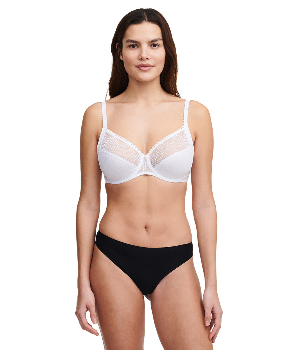 Soutien-gorge armatures grande taille Chantelle Luminesce blanc C19K10-010