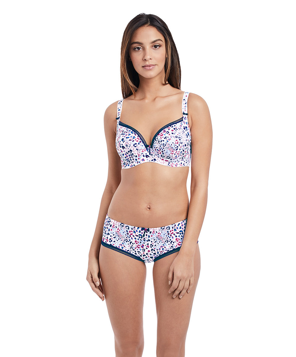 Soutien-gorge balconnet armatures Freya Make Tracks blanc AA5121-WHE