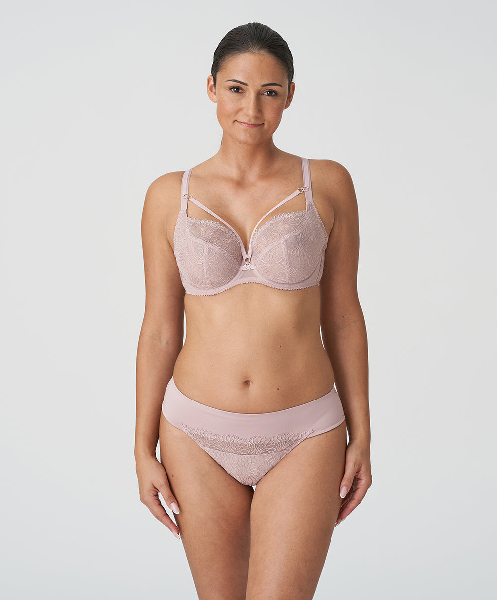 Soutien-gorge balconnet coupe tulipe PrimaDonna Sophora bois de rose 0163184-0163185-BDS