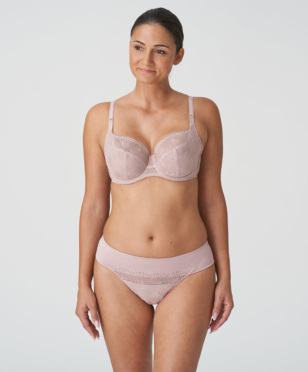 Soutien-gorge balconnet coupe tulipe PrimaDonna Sophora bois de rose 0163184-0163185-BDS
