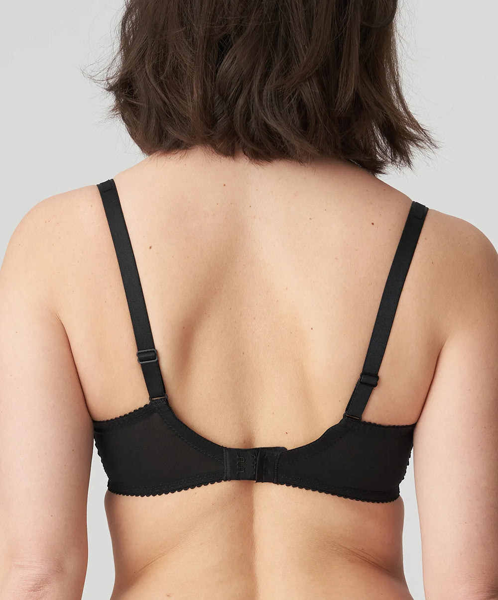 Soutien-gorge balconnet coupe tulipe PrimaDonna Sophora noir 0163184-0163185-ZWA