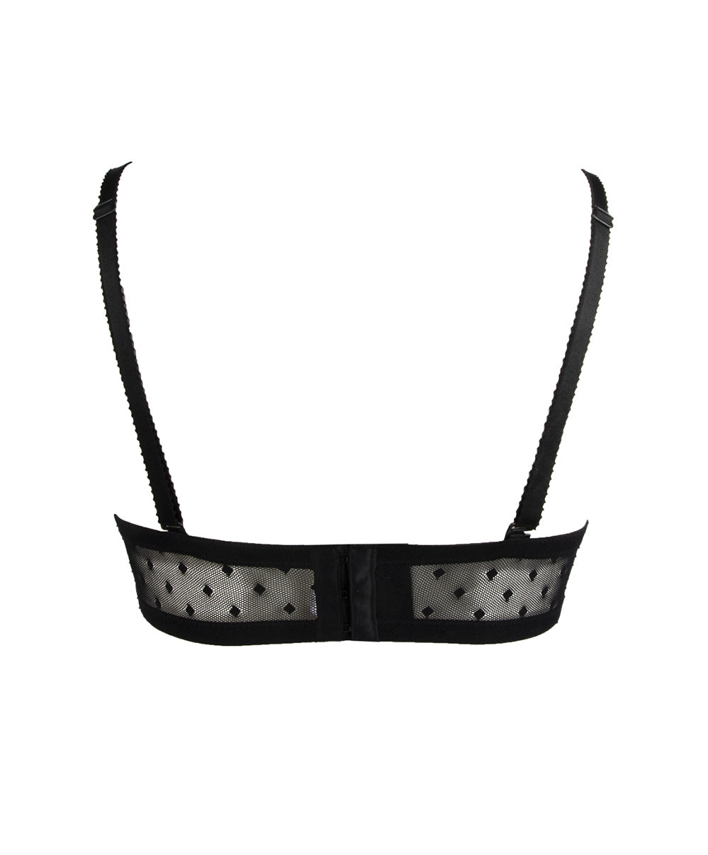 Soutien-gorge bandeau bretelles amovibles Antigel de Lise Charmel Stricto Sensuelle noir ECH5617-NO-9