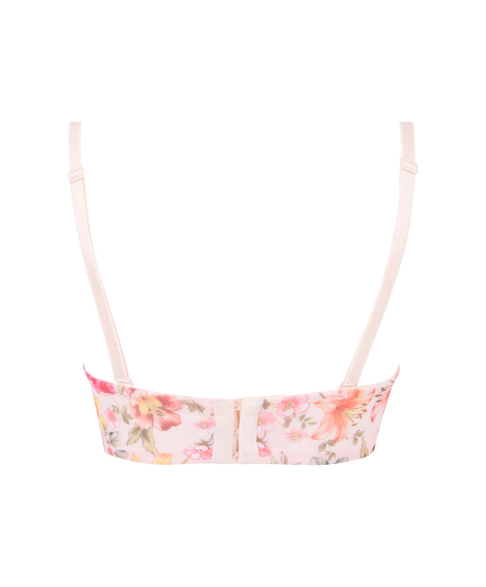 Soutien-gorge bandeau bretelles amovibles Lise Charmel Désir en Fleur multicolore ACG5685-FS