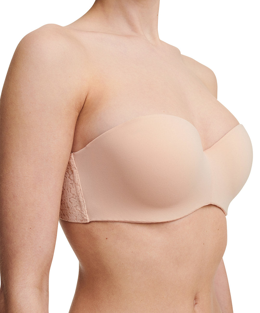 Soutien-gorge bandeau coque Chantelle Norah beige doré C13F50-01N